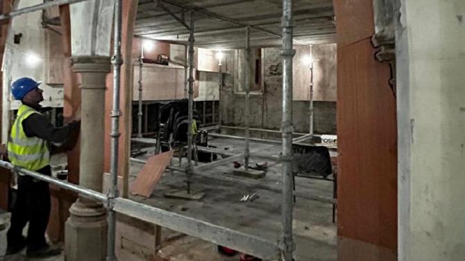 One year on from devastating blaze, a very fitting date is announced for the re-opening of All Saints Parish Church