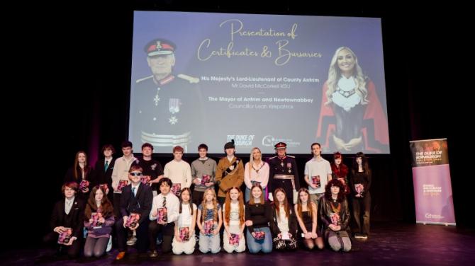 21 young people receive Duke of Edinburgh Memorial Bursaries