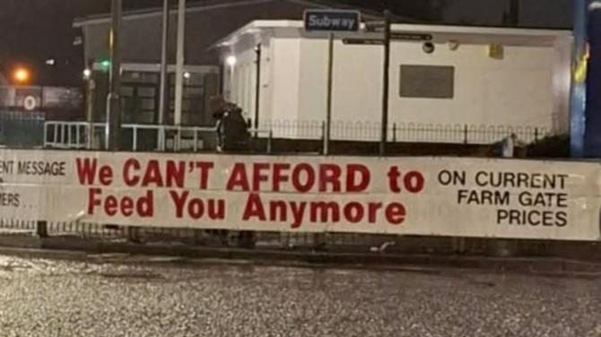 Farmer protest rolls into Antrim