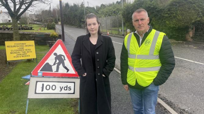 Road closures to facilitate Randalstown footpath improvement works