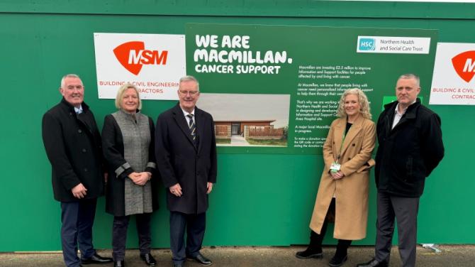 Construction starts on new &pound;3.5m Cancer Support Centre