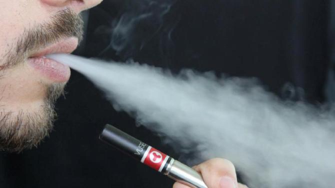 Pensioner collapsed after she was hit on the head by vape thrown from car